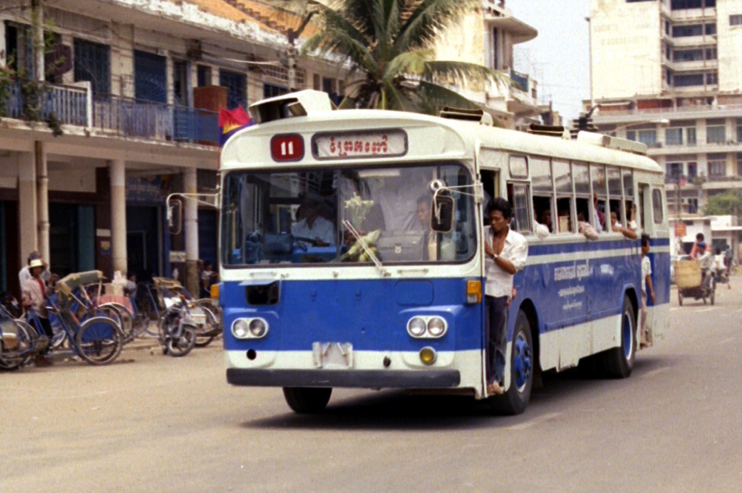 Bus in Cambodia